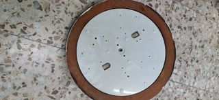 Plafon cristal madera