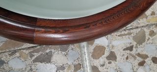 Plafon cristal madera