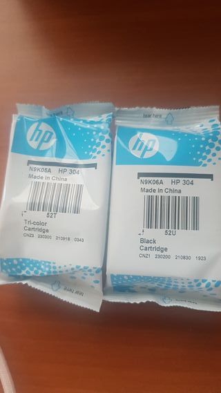 Cartuchos impresora HP