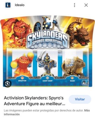 Pack Skylanders spyro's adventure PS3 