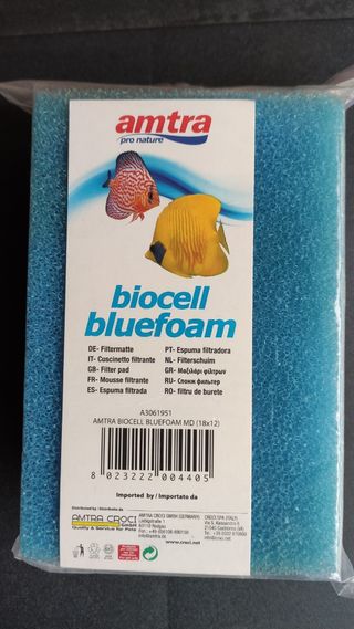 Esponja para Filtro de Acuario Amtra