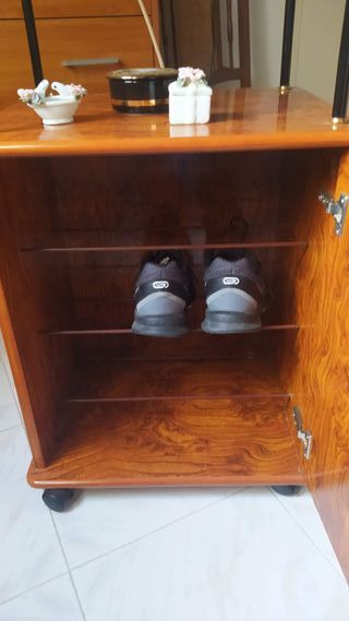 MUEBLE TELE ZAPATERO CON RUEDAS