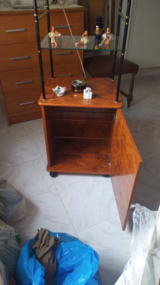 MUEBLE TELE ZAPATERO CON RUEDAS