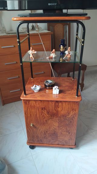 MUEBLE TELE ZAPATERO CON RUEDAS