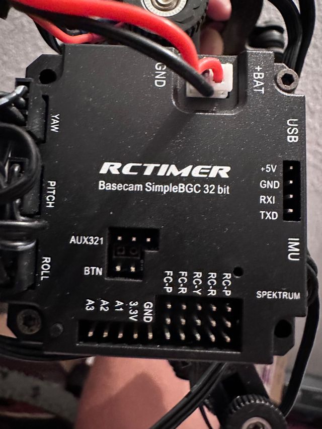 Gimbal rctimer 3 ejes