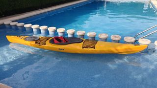 Kayak de travesía +pala+cubrebañera