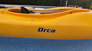 Kayak de travesía +pala+cubrebañera