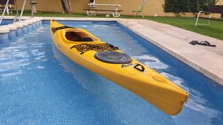 Kayak de travesía +pala+cubrebañera