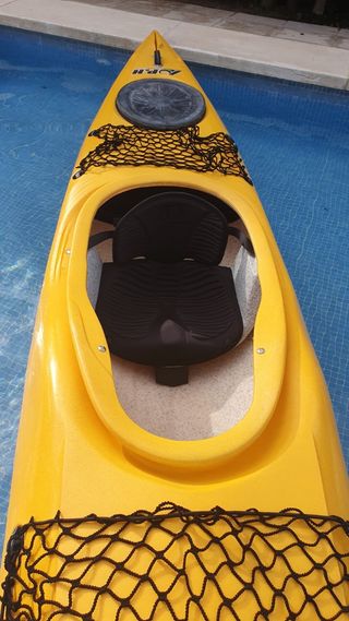 Kayak de travesía +pala+cubrebañera
