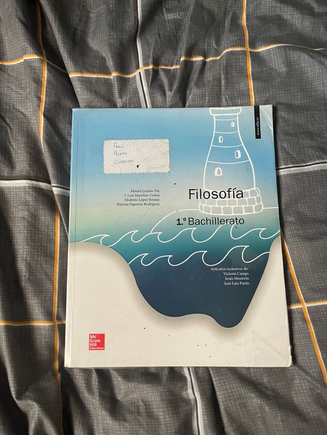 libro de filosofía 1 bachillerato 