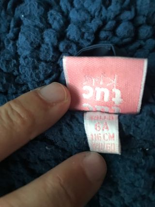 Ropa niña 6 años TUC TUC