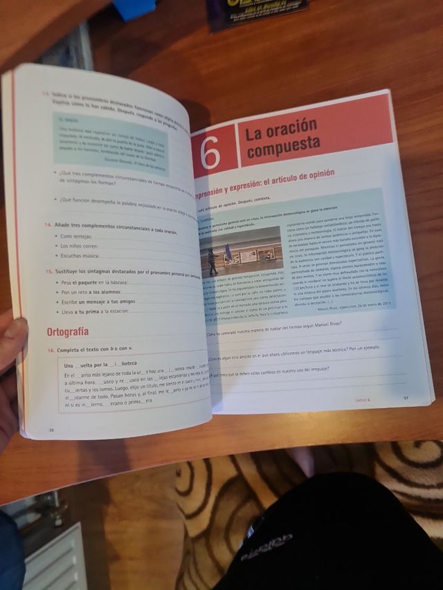 Cuaderno lengua castellana