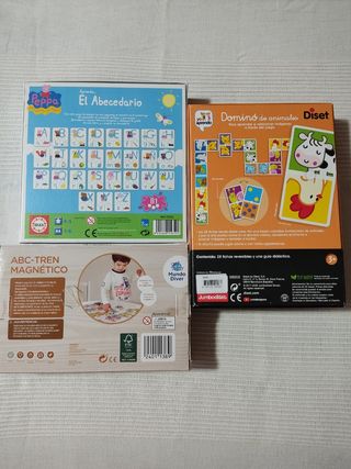 Lote de juegos -puzzles infantiles 