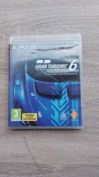 GRAN TURISMO 6 EDICIÓN ANIVERSARIO PS3