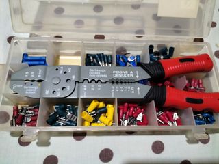 alicates para prensar faston