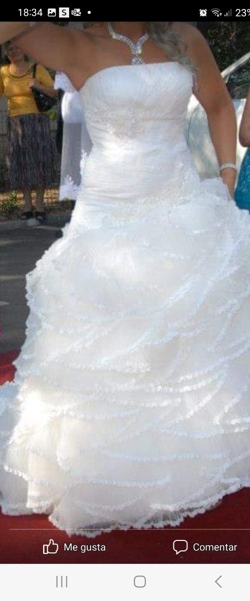 Vestido de Novia Espectacular