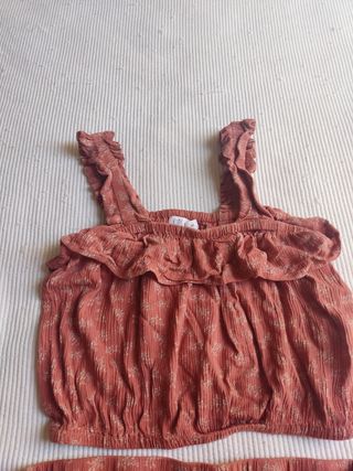 Conjunto falda y top talla 12/14 "el corte inglés"