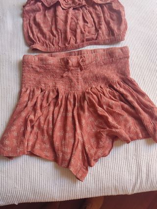 Conjunto falda y top talla 12/14 "el corte inglés"