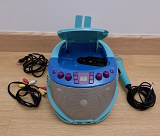 Reproductor CD con microfono para karaoke - Lexibo