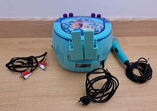 Reproductor CD con microfono para karaoke - Lexibo