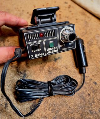 Detector de radares vintage
