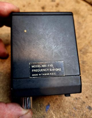 Detector de radares vintage