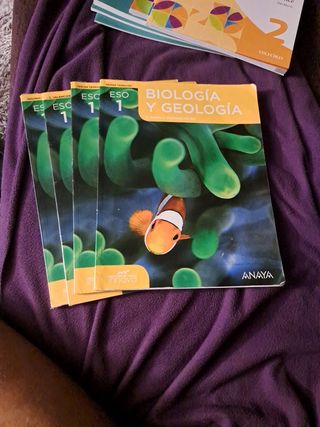 Libro biología 1 eso anaya
