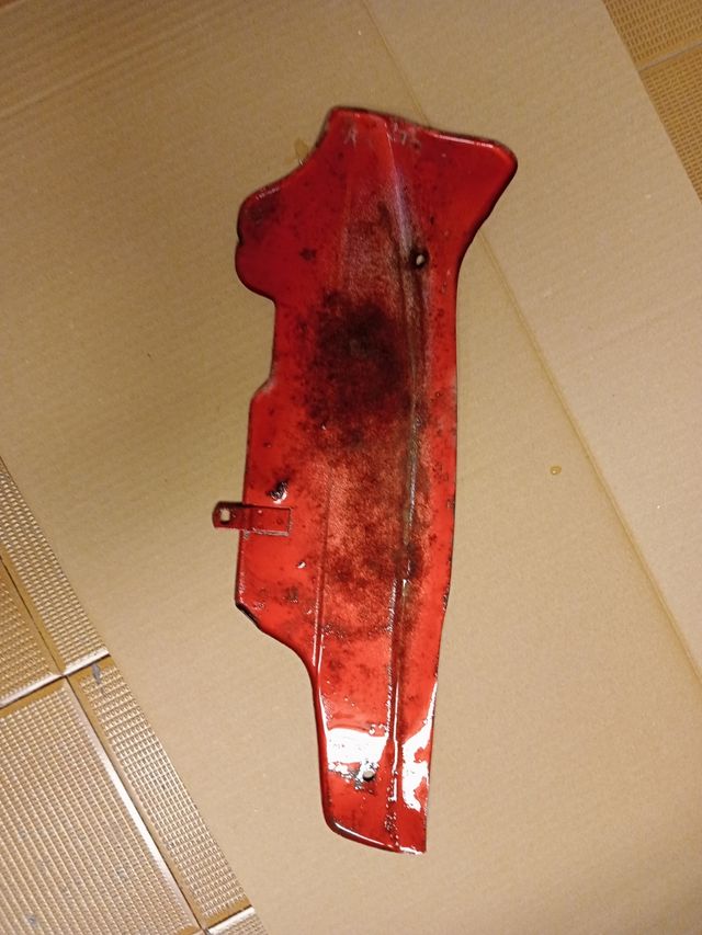 Aleta chapa moto mobilette campera