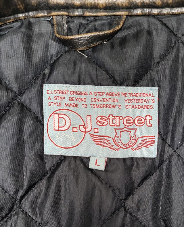 Cazadora motera polipiel