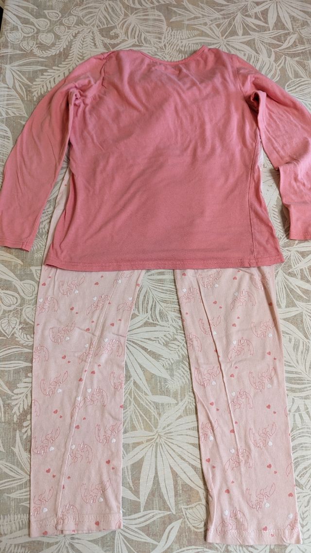 Pijama para niña de algodón