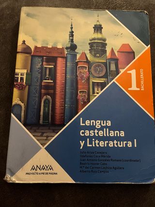 Lengua Castellana y Literatura 1 Bachillerato