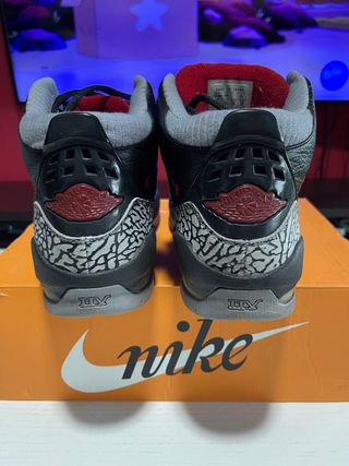 Nike Air Jordan 2.5 Team Black-Cement/Vrsty Red
