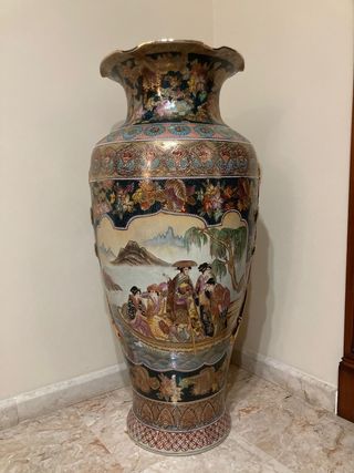 jarrón de porcelana china, de mucho valor