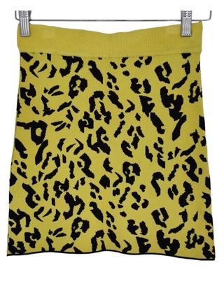 Minifalda de estampado "zara".