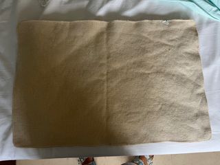 alfombra de baño beige