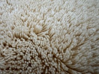 alfombra de baño beige