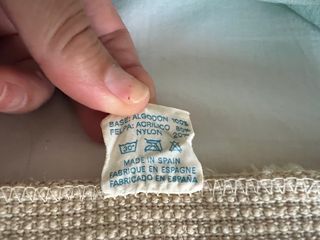 alfombra de baño beige