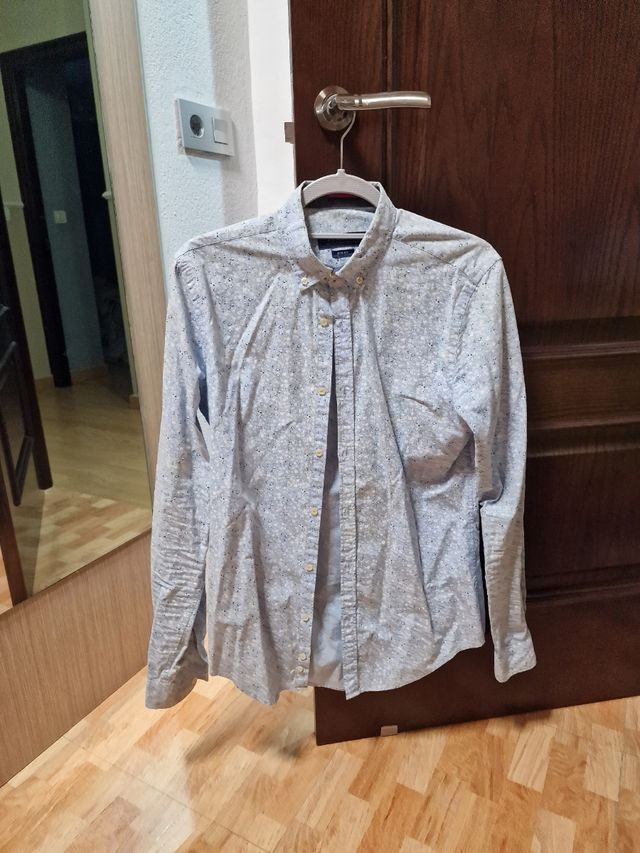 Camisa de estampado de flores de Zara