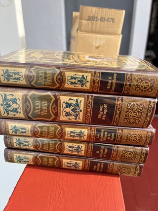 Colección libros Viajes extraor. de Julio Verne