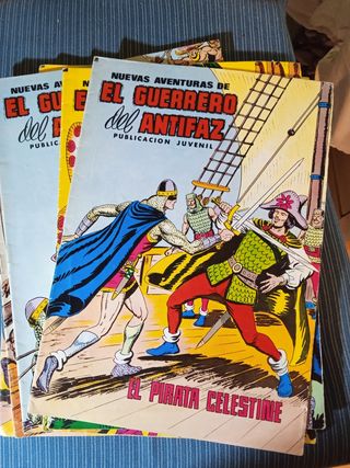 Lote 8 comics EL GUERRERO DEL ANTIFAZ