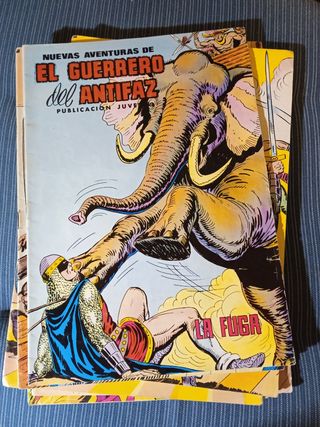 Lote 8 comics EL GUERRERO DEL ANTIFAZ