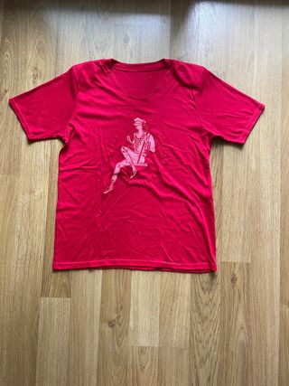 Camiseta manga corta roja muñeca T.SG