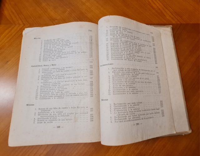 Libro Correspondencia Mercantil