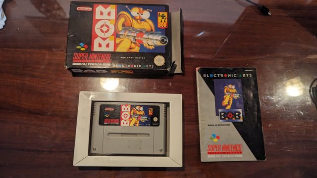 videojuego B. O. B. SNES