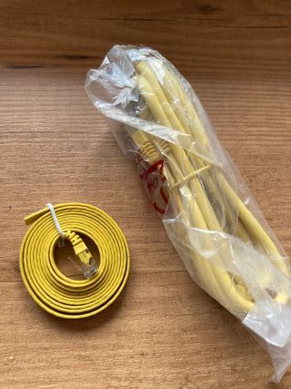 Lote 2 cables de red diferentes nuevos