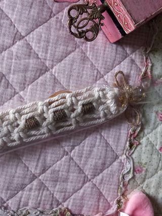 Llavero macramé💛 Macrame keychain💛