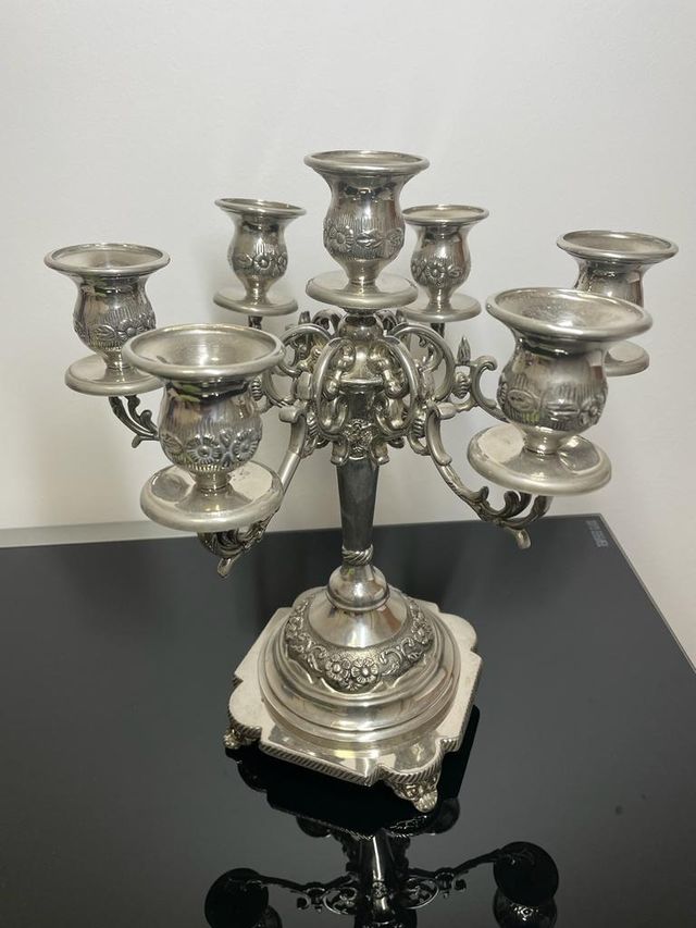 Candelabro victoriano 7 brazos