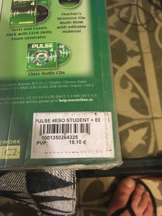 Libros de inglés 4'eso