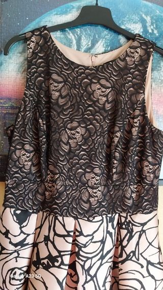 Vestido de fiesta midi