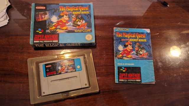 videojuego Súper Nintendo The magical Quest